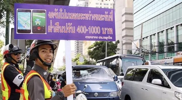 La Policía Pokémon Go; vigilará las principales avenidas de Bangkok