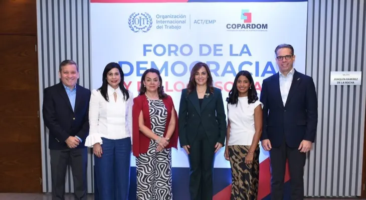 COPARDOM: democracia exige instituciones sólidas y ética empresarial