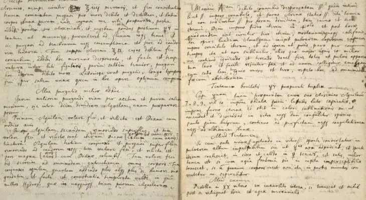 Recuperan una receta de Isaac Newton para obtener la piedra filosofal
