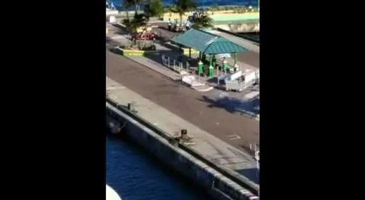 Un crucero dejó pareja y partió con sus hijos a bordo