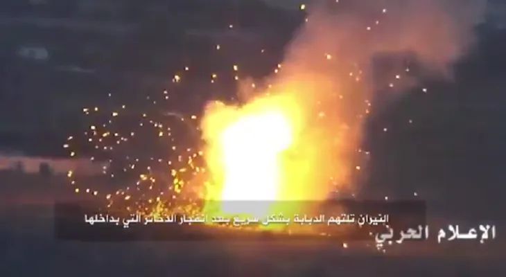 Emboscada en Yemen: Tanques Abrams de Arabia Saudita contra misiles Konkurs soviéticos (Video)