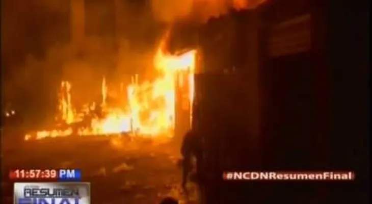 Un incendio afectó el mercado de Dajabón (VIDEO)