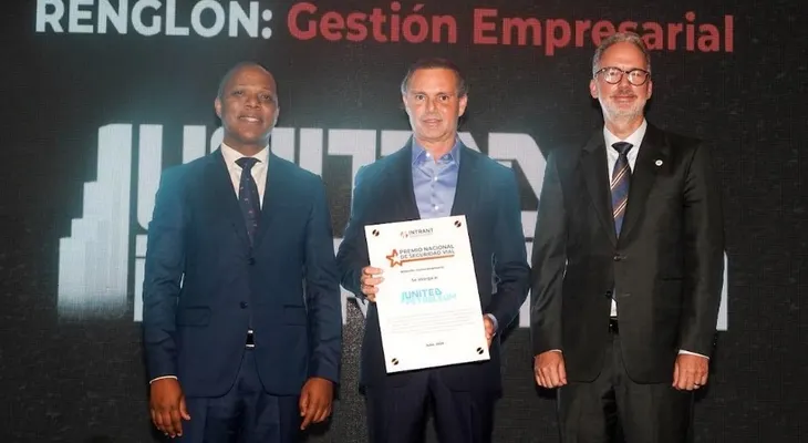 United Petroleum recibe premio por seguridad vial