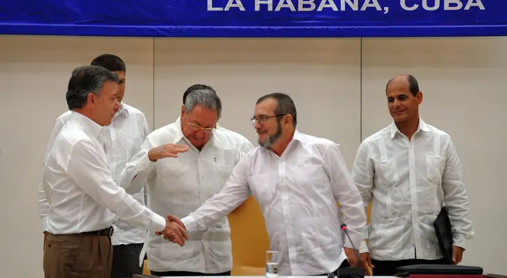 Gobierno de Colombia y las FARC firmarán hoy el cese del fuego