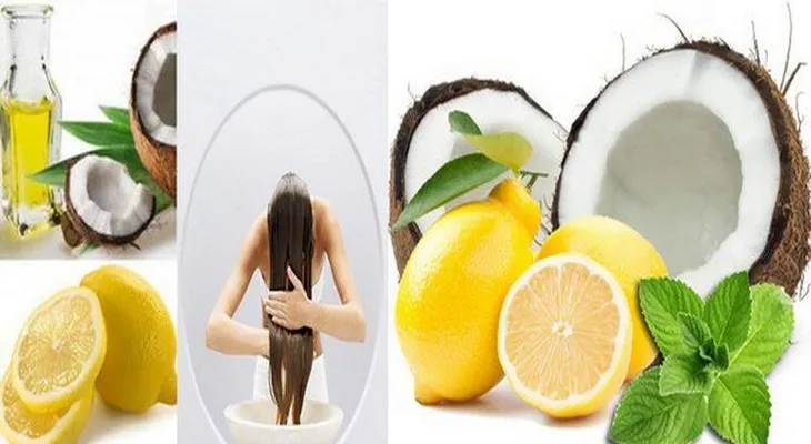 El limón y aceite de coco devuelven el color natural de tu pelo