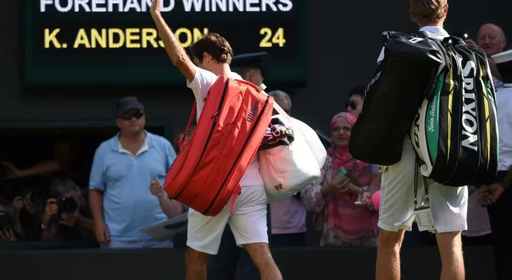 Roger Federer pierde en cuartos de final en Wimbledon
