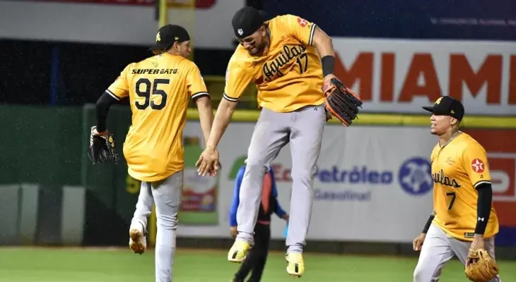Águilas se venga de los Tigres y se colocan a solo 2 partidos de la 4ta posición 