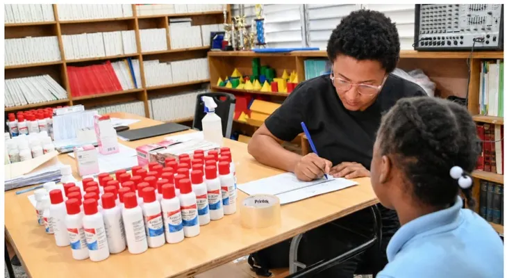 INABIE benefició a 14,000 estudiantes con salud preventiva