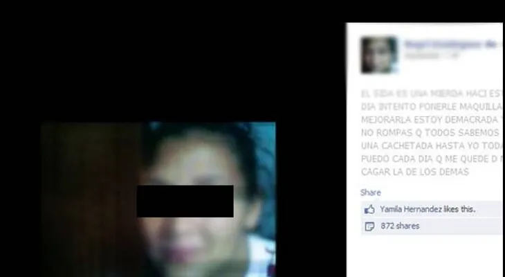 Publica en Facebook que tiene SIDA y que "muchos se irán con ella"