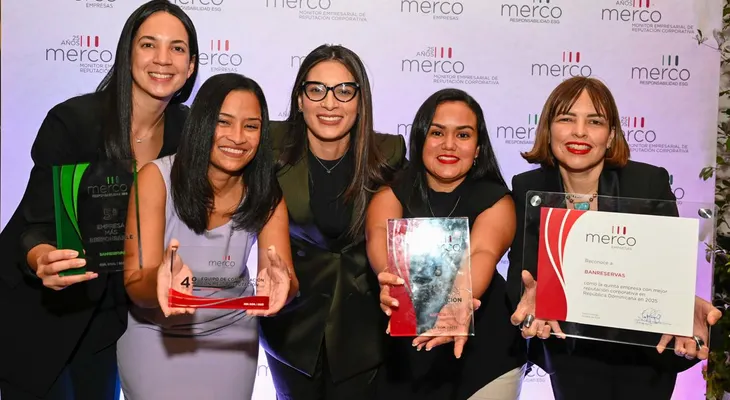 Banreservas destaca en top 5 de empresas reconocidas por Merco 2025