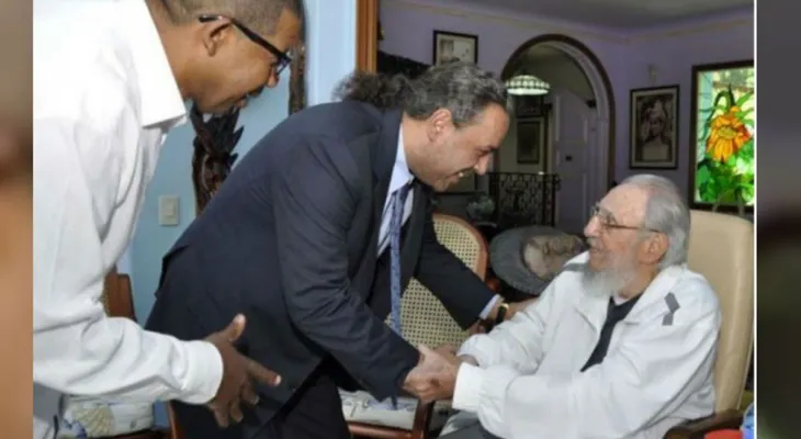 Fidel Castro se reunió con el príncipe de Kuwait