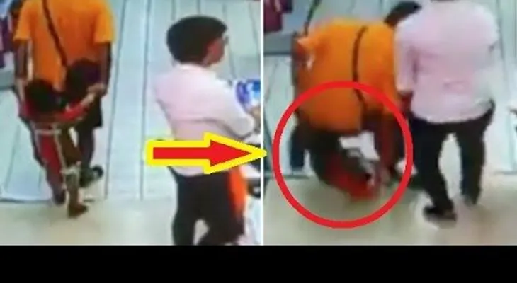 FUERTE VIDEO: Un padre le parte el cuello a su hijo de manera accidental 