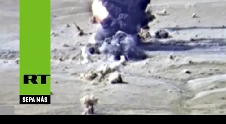 Irak difunde imágenes de un bombardeo contra el EI