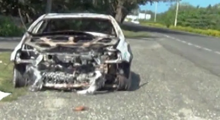 Joven muere quemado tras explotar tanque de gas de vehículo