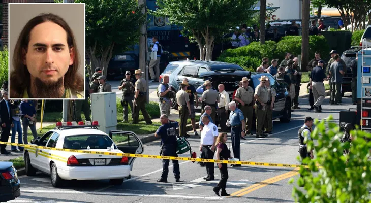 El atacante en la redacción de Capital Gazette "le disparaba a la gente sin parar"