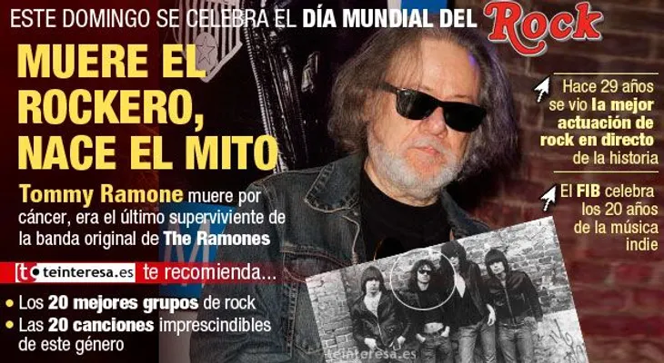 Muere Tommy Ramone, el último de los Ramones