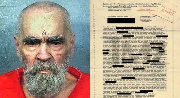 El asesino Charles Manson y su insólito testamento; sus hijos, Michael Brunner y Charles Manson Jr no recibirán nada 