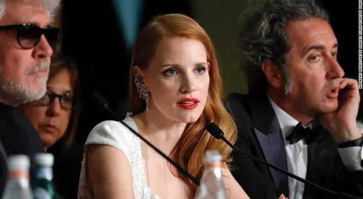 Crítica de Jessica Chastain al Festival de Cannes se vuelve viral