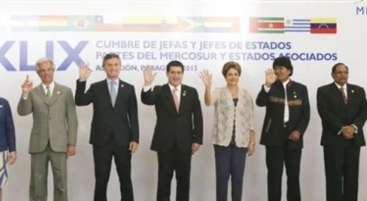 Presidentes expresan en Mercosur preocupación por Siria y problema mundial de drogas