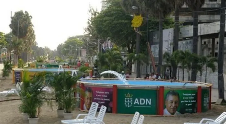 Alcaldía del Distrito Nacional abre al público 12 piscinas en malecón de Santo Domingo