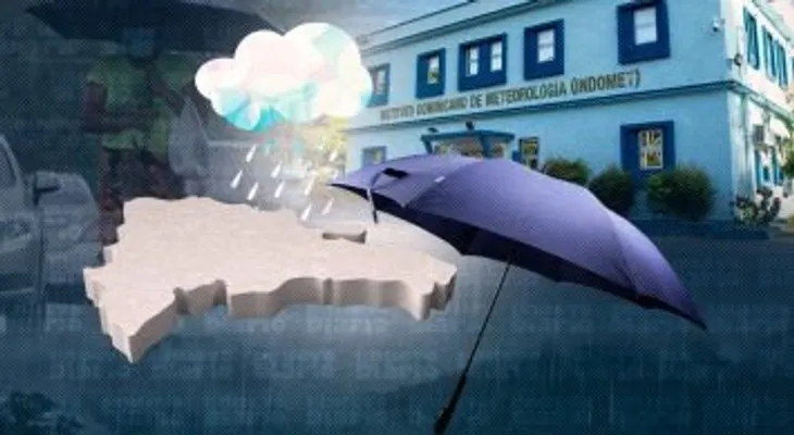 Indomet pronostica aguaceros y tormentas eléctricas por vaguada y efectos locales