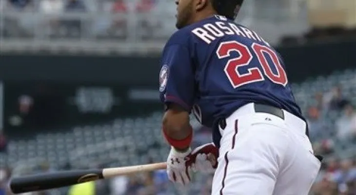 Eddie Rosario remolca dos y Mellizos vencen a Atléticos 
