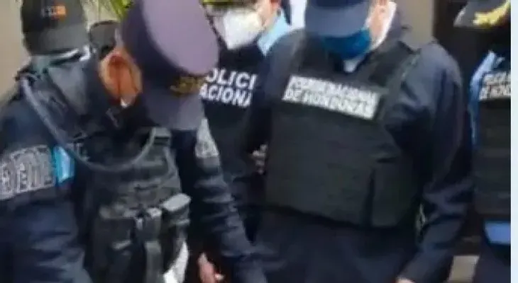 Capturan expresidente hondureño Juan Orlando Hernández, tras petición de EEUU por narcotráfico