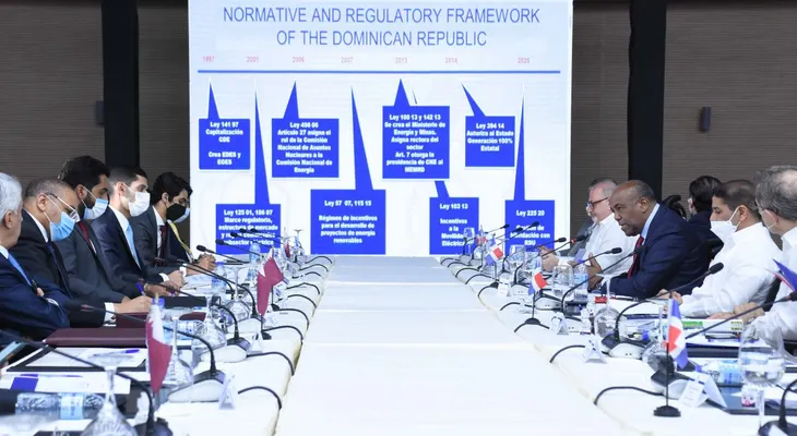 Gobierno explica a la misión de Qatar el potencial del país en energía e hidrocarburos