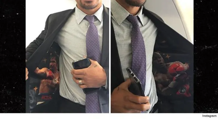 Pacquiao y su curiosa chaqueta que ha llamado tanto la atención