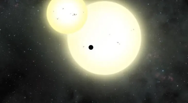 Descubren un planeta gigante con dos soles, como el célebre Tatooine de Star Wars