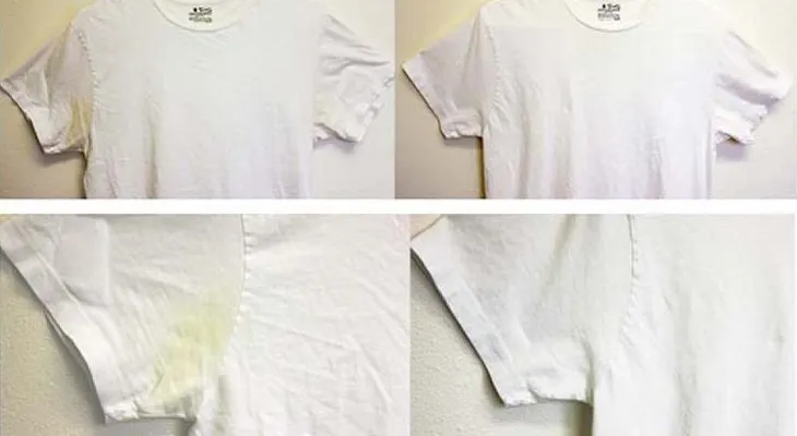 ¡Este truco eliminará las manchas de sudor en tu ropa como por arte de magia!