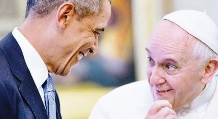 Obama dice el Papa es su alma gemela