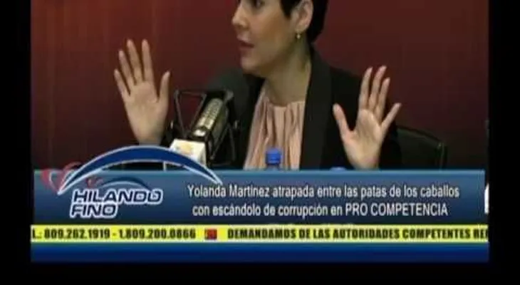 Yolanda Martínez atrapada entre las patas de los caballos con escándalo de corrupción
