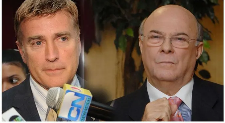 Embajador EEUU le dice a Hipólito que mida sus palabras 