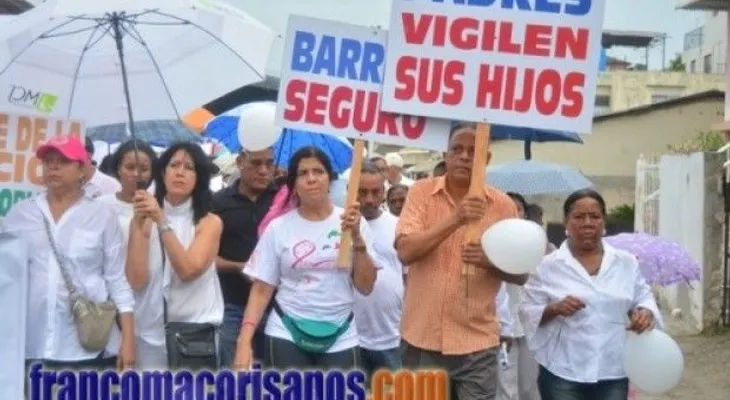 Marchan contra el Reino de la Impunidad que impera en SFM y el país