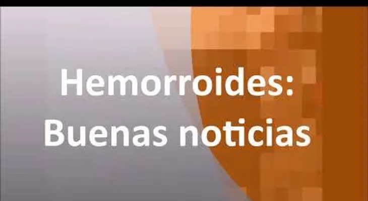 Cura rápida y definitiva de la hemorroides