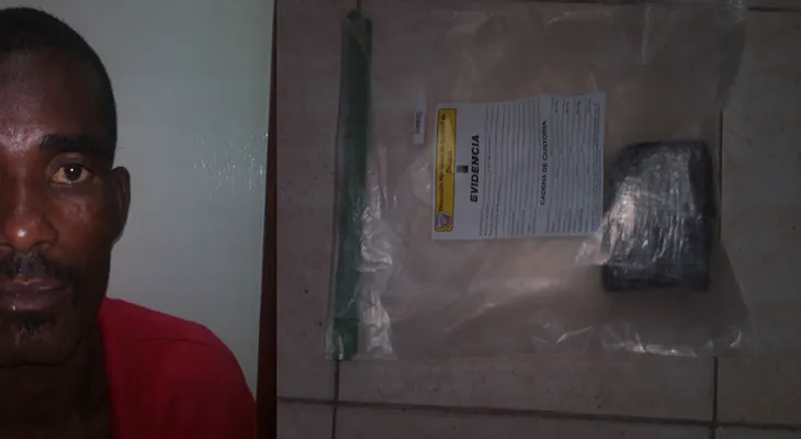 DNCD interroga haitiano se iba en yola para Puerto Rico con paquete de droga