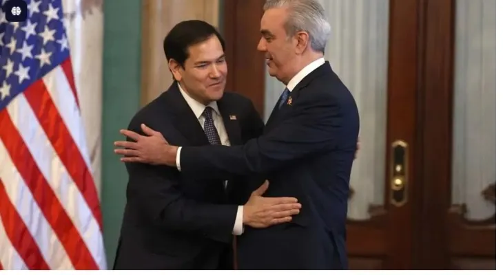Abinader reclama ante Marco Rubio que se mantenga ayuda a Haití