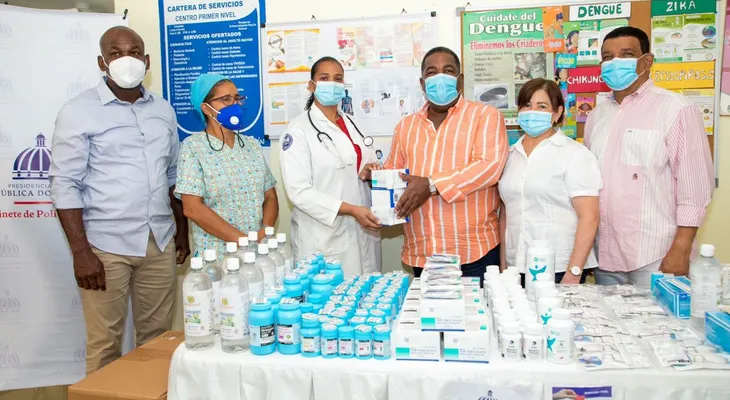 Con donación millonaria de medicamentos Gabinete de Política Social impacta San Cristóbal y Peravia