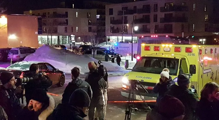 Al menos 5 muertos por un tiroteo en una mezquita en Canadá 