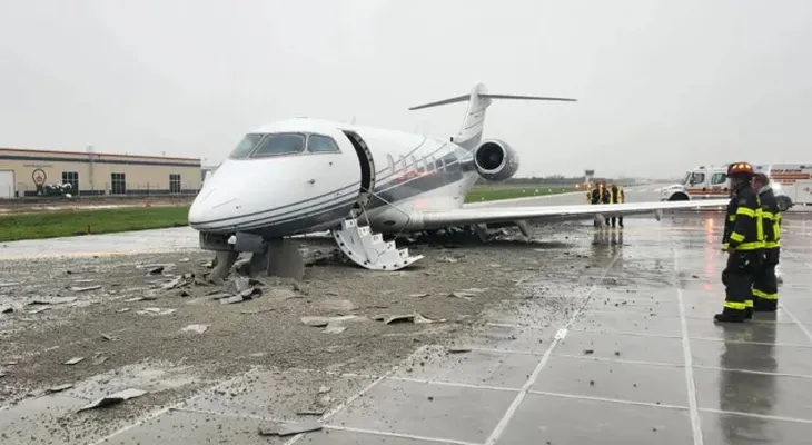 Sistema de detención aeroportuario no estaba presente en Miami, donde avión de carga se salió de la pista