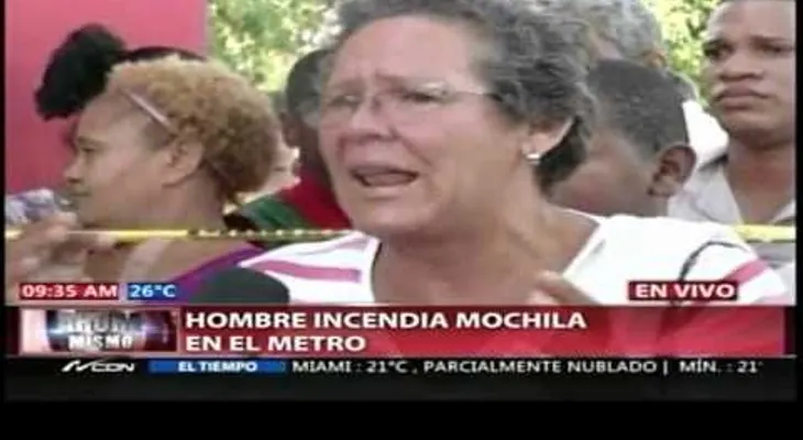  Joven se prende fuego dentro de vagón de segunda línea del Metro