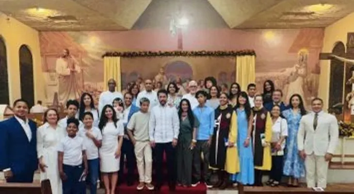 Embajada dominicana en Brasil conmemora la festividad de Nuestra Señora de las Mercedes
