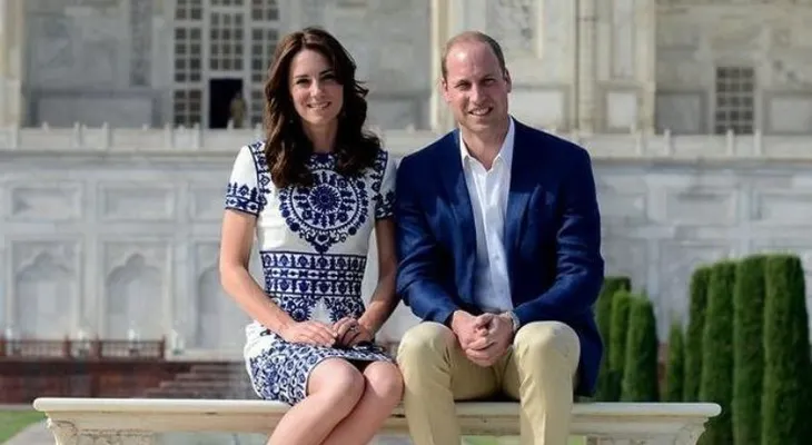Los duques de Cambridge visitan el Taj Mahal 24 años después de Lady Di