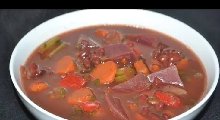Sopa para la anemia, bajar el colesterol, limpiar el colon y perder peso (Video)