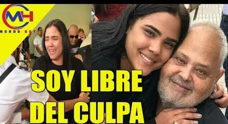 Martha Heredia estalló en llantos tras ser puesta en libertad