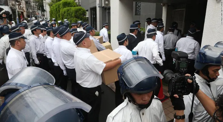 Hallan muerto a jefe de la mafia yakuza