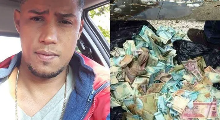 Joven encuentra funda llena de dinero, lo entrega a la PN y mira cuánto le dieron