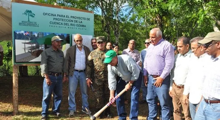 Medio Ambiente inicia construcción de Oficina de Protección de la Cuenca del Río Ozama,