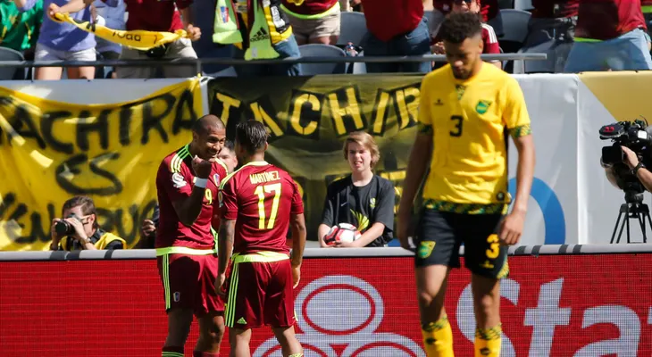 Venezuela superó a Jamaica en  la Copa América